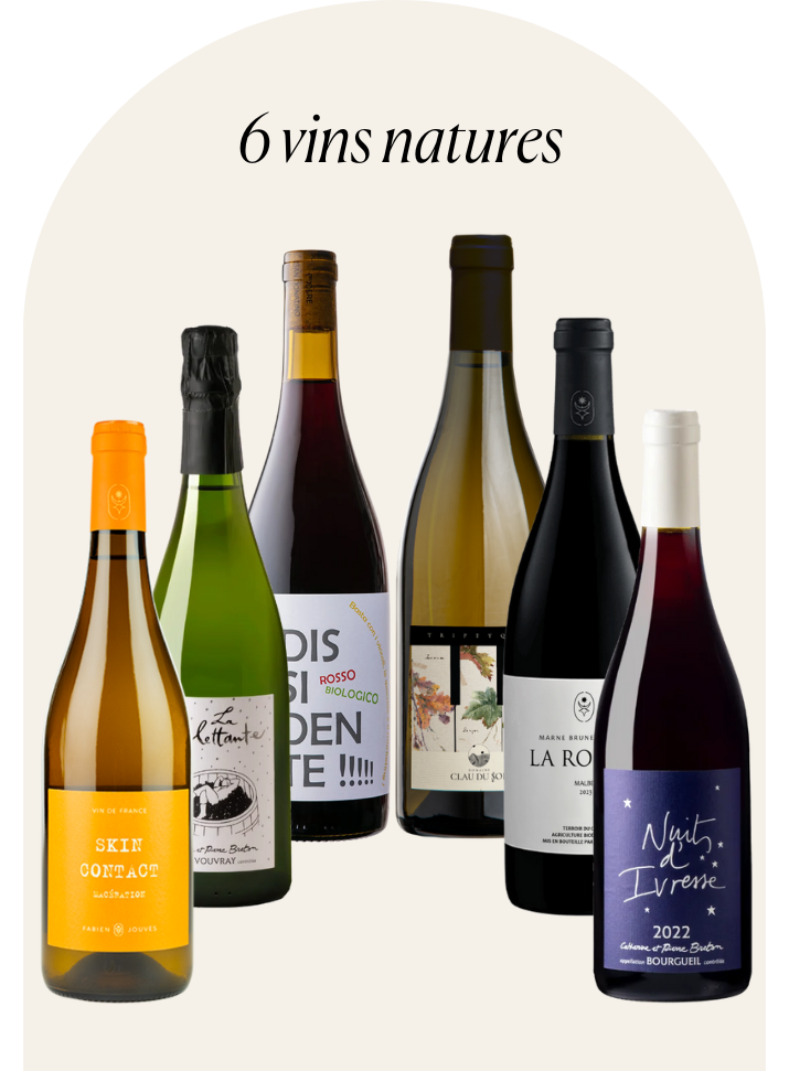 Coffret "6 vins natures"