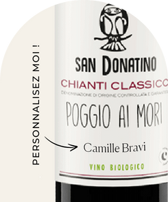 Chianti à personnaliser
