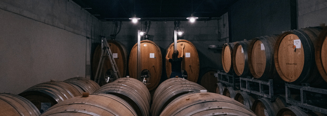 Cave à vin du domaine d'Henri