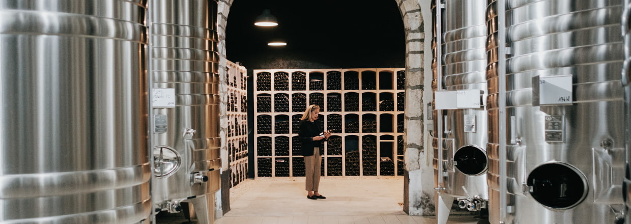 Cave du domaine Louis Moreau