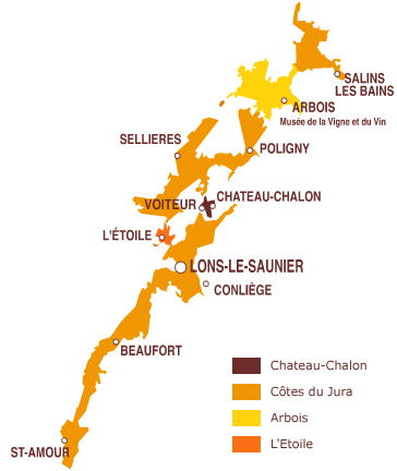 carte jura