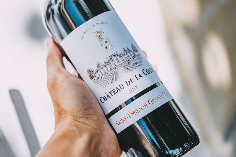 Bouteille de Saint Emilion Grand Cru