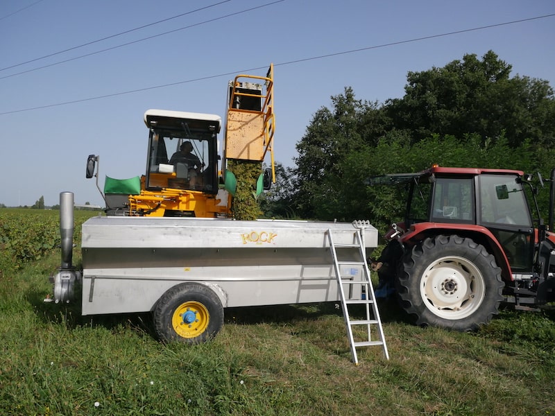 machine a vendanger a sancerre 