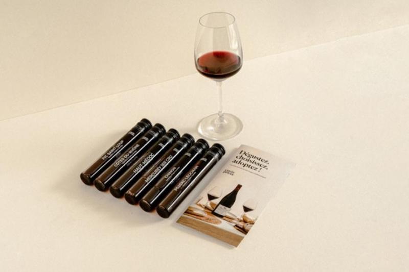 Coffret de dégustation de vin