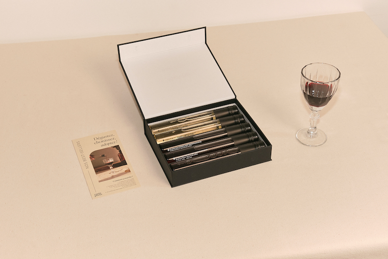 Coffret de dégustation de vin