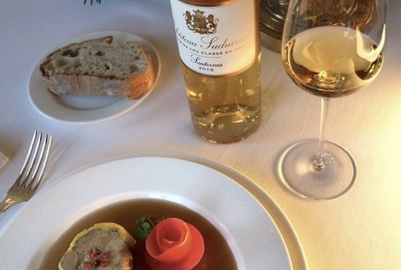 sauternes fois gras